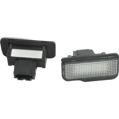 2x Canbus Car LED License Plate Lights For Mercedes Benz W211 W203 5D W219 R171 12V SMD3528 LED Number Plate Lamp