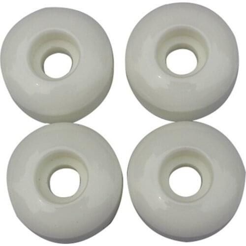 4Pcs Skateboard Wheels Longboard 100A Low Noise Wear-Resisting Road Field Street Skating 70% Springback 55X32Mm