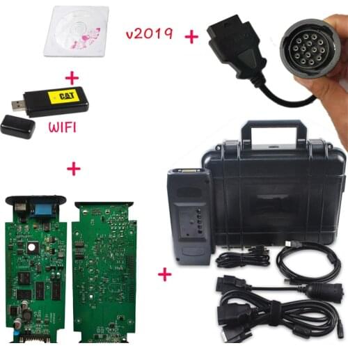 V2020 Real CAT ET3 Adapter III 2019 CAT Truck Diagnostic Tool 9 PIN 14 PIN CAT III Communication Adapter III CAT3 with WIFI/USB