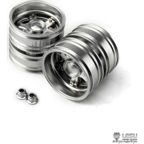 LESU Rear Metal Wheel Hub W-2046 for 1/14 DIY Tmy Model RC Tractor Truck Hex TH11499