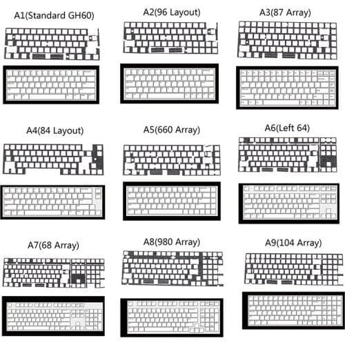 Switch Sound Dampeners Sheet Soft Pad Dimple Foam Sponge For Mechanical Keyboard