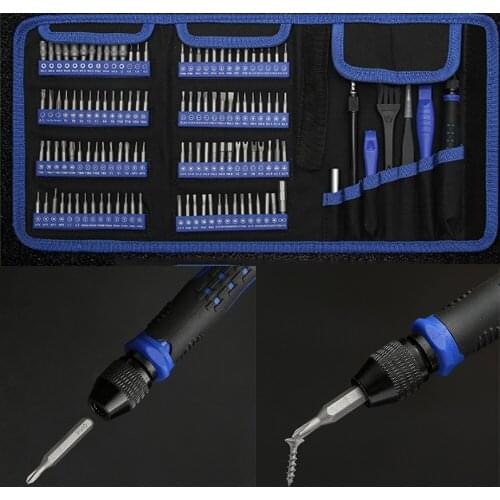 126 In 1 Screwdriver Set Precision Screwdriver Kit Magnetic Phillips Torx Bit With Bag For Phone Mobile IPad Camera Repair Tool