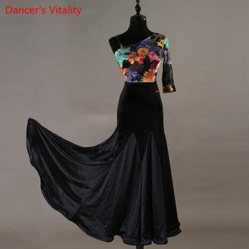 New Dancing Waltz Tango Ballroom Dance Competition Dress Women Skirt High Quality Cheap Dance Hall Dresses
