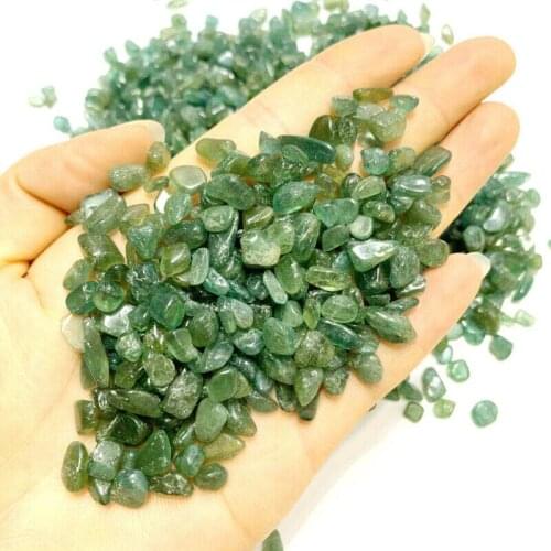 Wholesale 50g Natural Green Apatite Quartz Crystal Gravel Stone Mineral Specimen Stones and Crystals