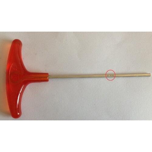 Embroidery machine spare parts - genuine EIGHT brand Hexagon key wrench T type 4mm, repair tool, socket head cap screw driver