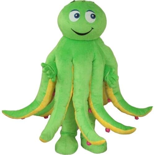 Lovely Octopus Cuttlefish Mascot Costume Commercial Advertising Carnival Party Dress Outfit for Adult