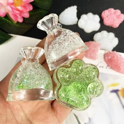 Cat Claw Silicone Mold Cat Paw Mould/Lucky Bag Silica Gel Mold Jewelry Pendant Making Tool Handmade DIY Craft Ornaments