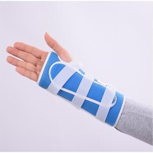 Blue Carpal Tunnel Medical Wrist Supports Brace Lengthen Bandage Hand Wrist Protectors Adjustable Orthosis Hand Safety