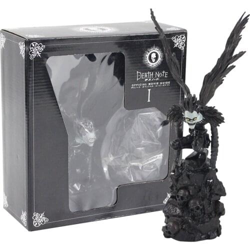 Death Note Figure Toy Ryuuku with Skull Skeleton Model Doll Halloween Statue Gifts