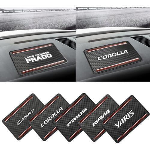 Interior accessories Universal Car Anti Slip Mat Phone Holder for Toyota corolla chr camry prado land cruiser rav 4 yaris