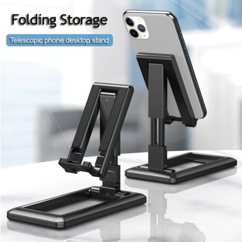 VPOWER Phone Desk Stand Lazy folding bracket Mount Holder Telescopic bracket For Xiaomi 11 Huawei mate 40 Pad iPhone 12 pro max