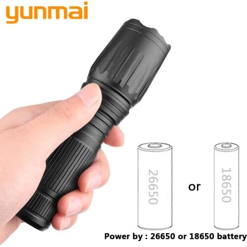 XHP50.24-cell High-quality LED Tactical Flashlight Super Bright Waterproof Flashlight With Zoom 5Modes 18650 26650 Battery Light
