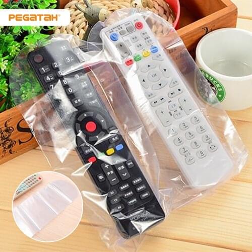 5.0 Rating Heat Shrink Film Clear Video TV Air Conditioner Remote Controller Protector Cover Home Dust Waterproof Protective