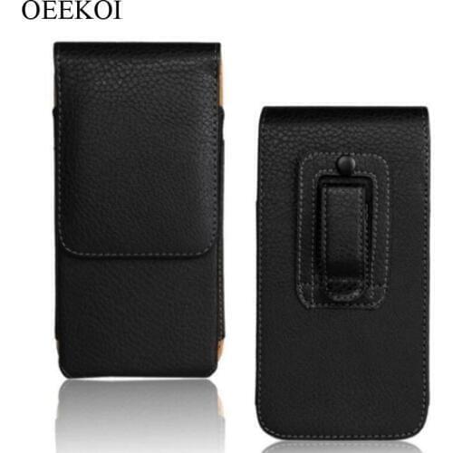 Belt Clip PU Leather Waist Holder Flip Pouch Case for Asus Pegasus X003/Pegasus X002/PadFone S PF500KL/PadFone Infinity 2 5 Inch