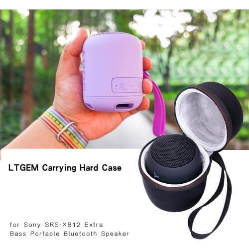 LTGEM Carrying Hard Case for Sony SRS-XB12 Extra Bass Portable Bluetooth Speaker