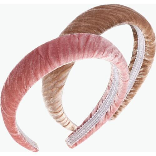 12pcs Ladies Korean Thick Sponge Headband Europe America Velvet Headband Solid Colors Hair Ornaments for Women and Girls