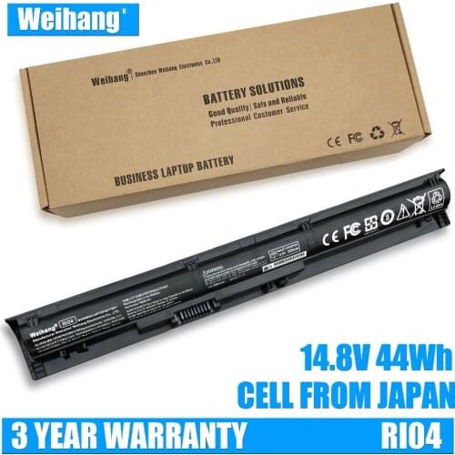 3000mAh Cell From Japan Weihang RI04 Laptop Battery for HP ProBook 450 G3 455 470 G3 G4 series HSTNN-DB7B L6L03AV L6L04AV