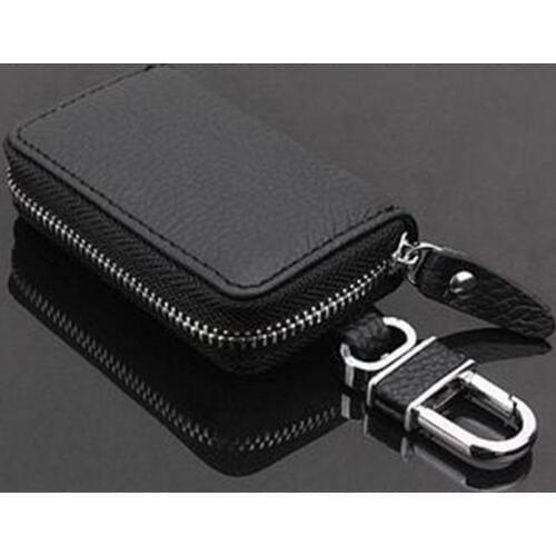PU Leather Keychain Car Key Wallets Men Women Key Holder Housekeeper Keys Organizer Zipper Key Case General Models Key Wallet