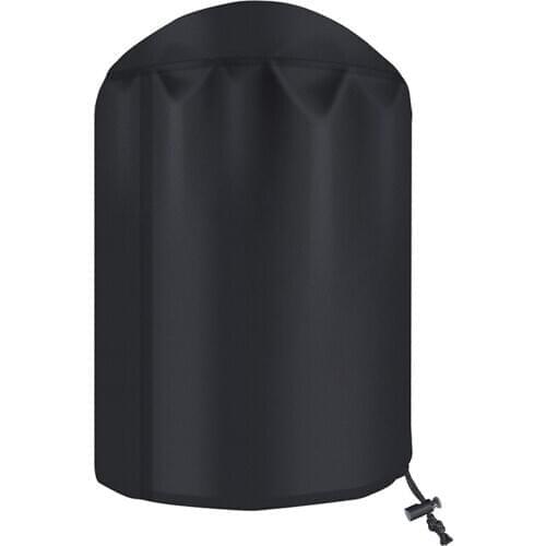 Barbecue Cover, Kettle BBQ Cover Waterproof Heavy Duty 420D Oxford Fabric Rip-Proof UV Resistant Barbeque Grill Cover