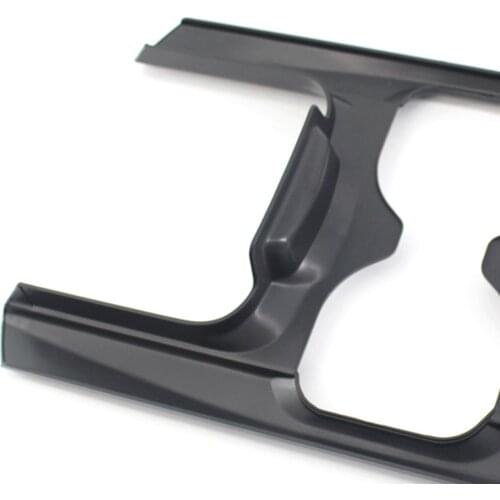 Black Car Water Cup Holder Panel Cover Stripe for CR-V 2017-2020