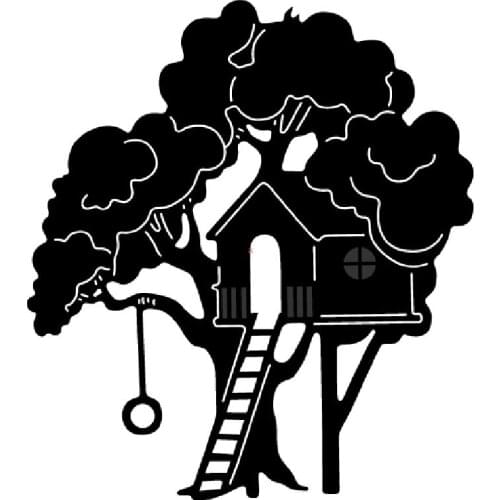 Tree house Metal Cutting Dies Crafts Stencils For Paper card Scrapbooking making Embossing Dies Cuts