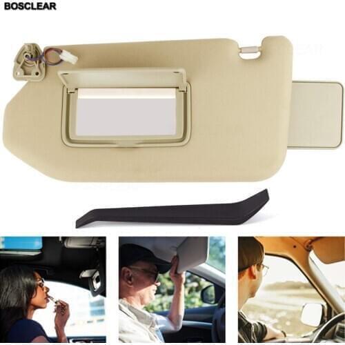 For 2013-2018 Pathfinder 2014-2017 For Infiniti Qx60 Jx35 Driver Passenger Side Light Sun Visor With Mirror&lamp OE964009pb0a(R)