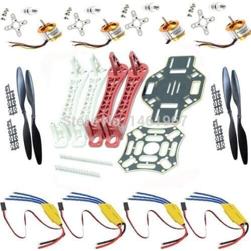 F450 Quadcopter Frame Kit & XXD A2212 KV1000 Brushless Motor & 30A ESC &1045propeller