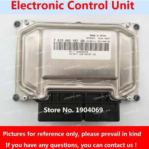 Engine Computer Board F01R00DY87 06603279 F01RB0DY87 ME17 ECU Electronic Control Unit F01R00DY81 01613915 F01RB0DY81 For Geely