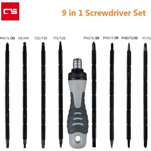 Screwdriver Set Magnetic Precision Multi-function Double Head Screw driver Adjustable Length Hand Repair Tools Screwdriver Kit
