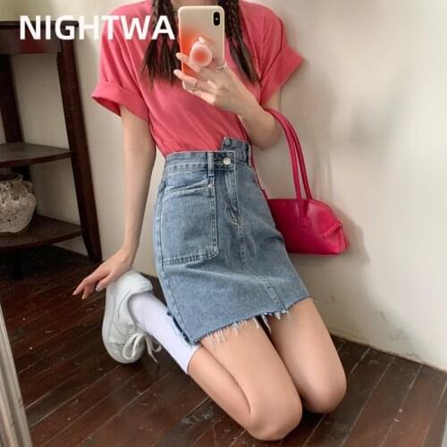 Женские мини юбки NIGHTWA China At AliExpress