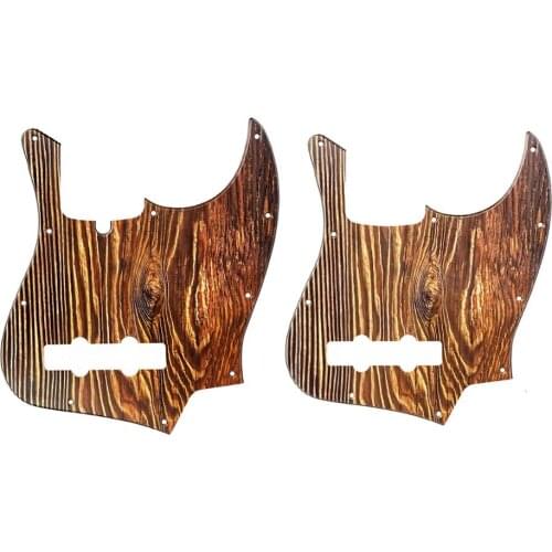 NEW Jazz JB Bass Pickguard Bass 4-Strings with Screws ,Wood Color