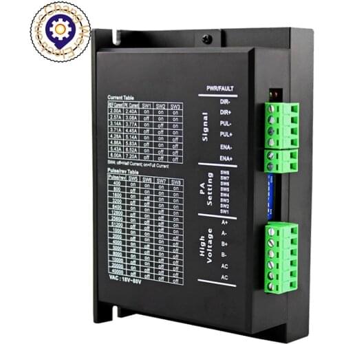 Newly upgraded CNC two-phase 86 stepper driver MC860G spontaneous pulse stepper driver switch signal control