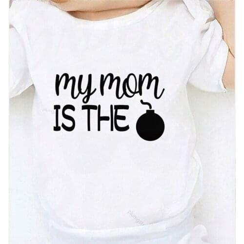 New Born Baby Clothing Winter Jumpsuit for Babies Mom Letter Printed Toddler Romper Kids Summer Clothes Baby Shower Gifts