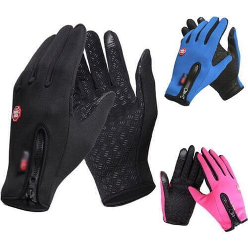 Outdoor Camping Hiking Gloves Warm Non-slip Camping Full Finger Gloves