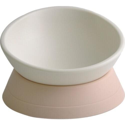 Pet Dog Cats Bowl 360 Degrees Small Large Dogs Travel Puppy Cat Drinking Bowl Out Bowls Any Angle Slippery Pet Cats Dog Supplies
