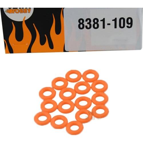 RC Car Parts DHK Hobby 8381-109 O Ring 16pcs 8*2mm 8384 8135 8382 1/10 4wd Remote Control Model Truck Cars Original Accessories