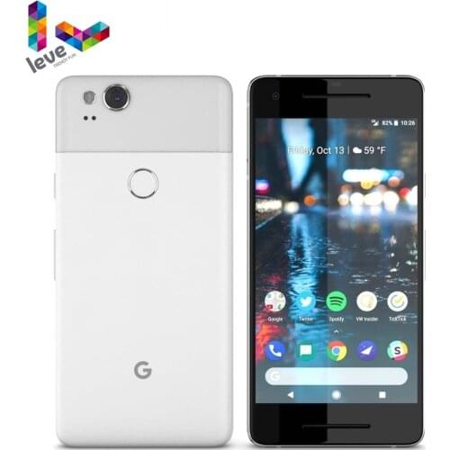 Unlocked Global Version Google Pixel 2 Mobile Phone 5.0" 4GB RAM 64&128GB ROM 12MP Qcta Core 4G LTE Original Android Smartphone
