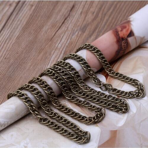 Metal Chain Shoulder Crossbody Strap For Small Handbag Purse Bag Replacement LX9F