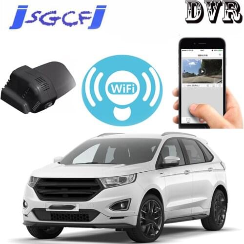 Special Car Road Record WiFi DVR Dash Camera Driving Video Recorder HD Night Vision For Ford Edge Endura 2015~2017