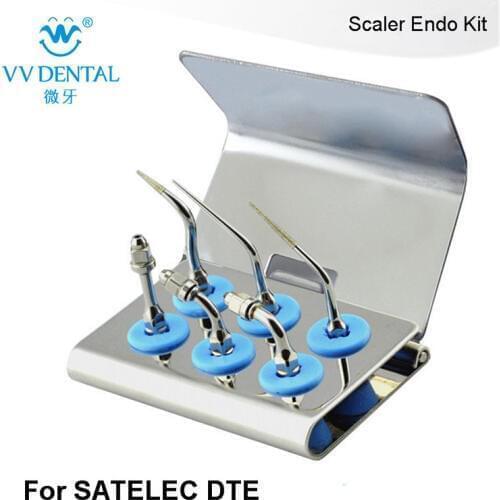 1 Set SEKS Dental Scaler Endo Kit Silver Dental Material Stainless Steel Dental Equipment Dentistry For DTE Products Endodontics