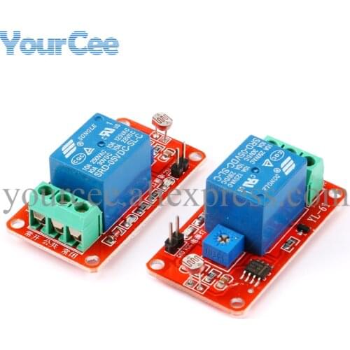 1 pc LSR Light Sensitive Sensor Relay Photosensitive Optical Relay Module 5V For Arduino DIY