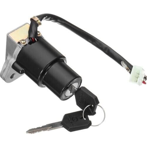 Motorcycle Ignition Switch Lock Assembly 3-Pin With Keys Fit For Yamaha DT 125 R/TZR 250/XT 350/XT 600
