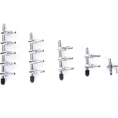Fish Tank Trachea Stainless Steel Distributor Air Volume Regulating Valve Dedicated for Aquarium Oxygen Pump