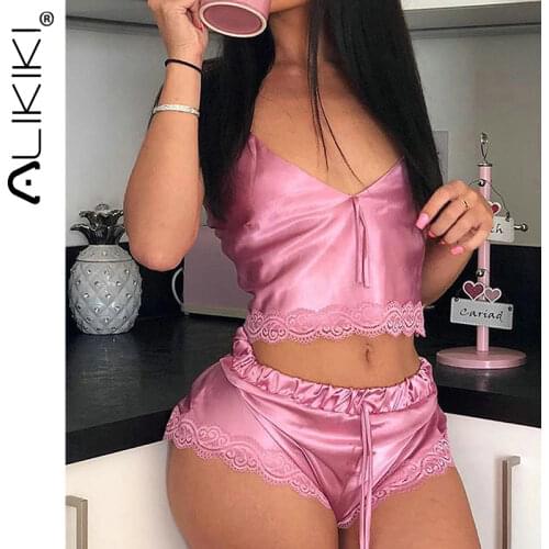 ALIKIKI Women's Pajamas With Shorts