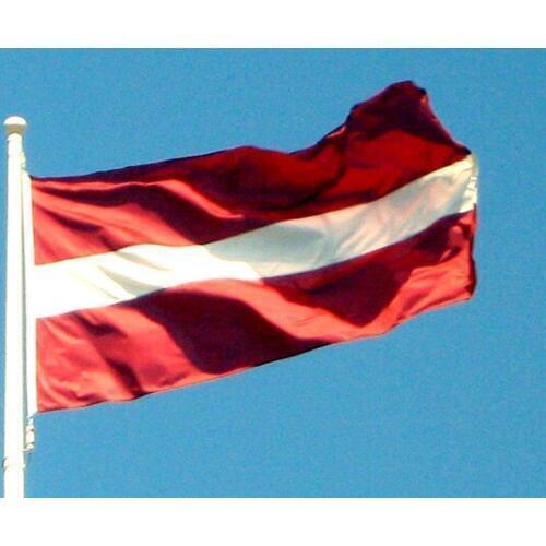 Free shipping Latvia Flag 150x90cm custom flag banner at all size national flags