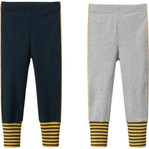 Brand Korean Baby Clothes Lycra Cotton Infant Girls Leggings Spring Autumn New Fashion Kids Girl Casual Pants 2 To 7 Years Old