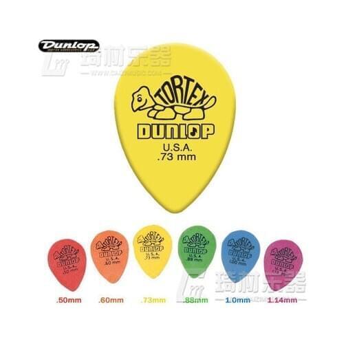Dunlop Tortex Small Tear Drop Guitar Pick Plectrum Mediator