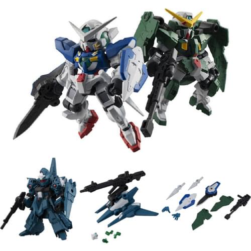 Bandai Genuine Gacha Dynames Gundam ENSEMBLE Action Figure Model Toys