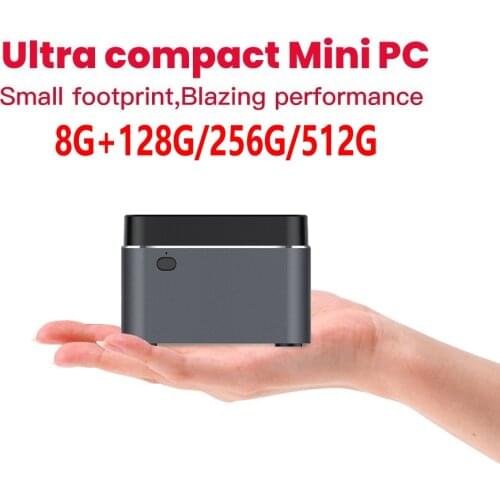 J4125 Windows 10 Mini PC intel J4125 up to 2.7Ghz 8GB 128GB256GB 512GB 2.4/5G WIFI BT4.0 1000Mbps SATA SSD Computer Vs GK55