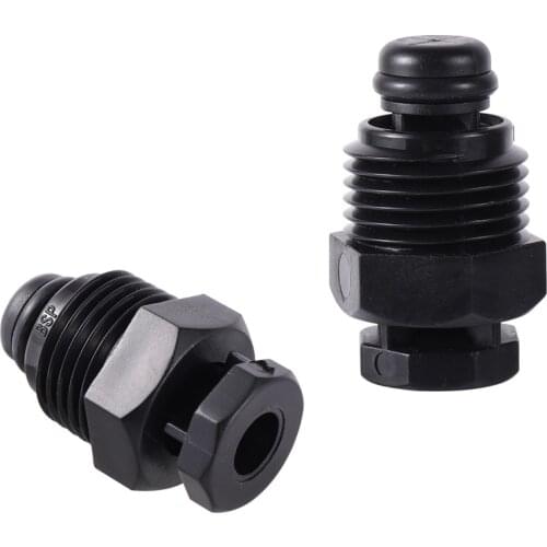Plastic Automatic Mini Exhaust Valve Garden Irrigation System Air Vent Valve Water Pipe Fittings Garden Hose Intake Valve 3pcs